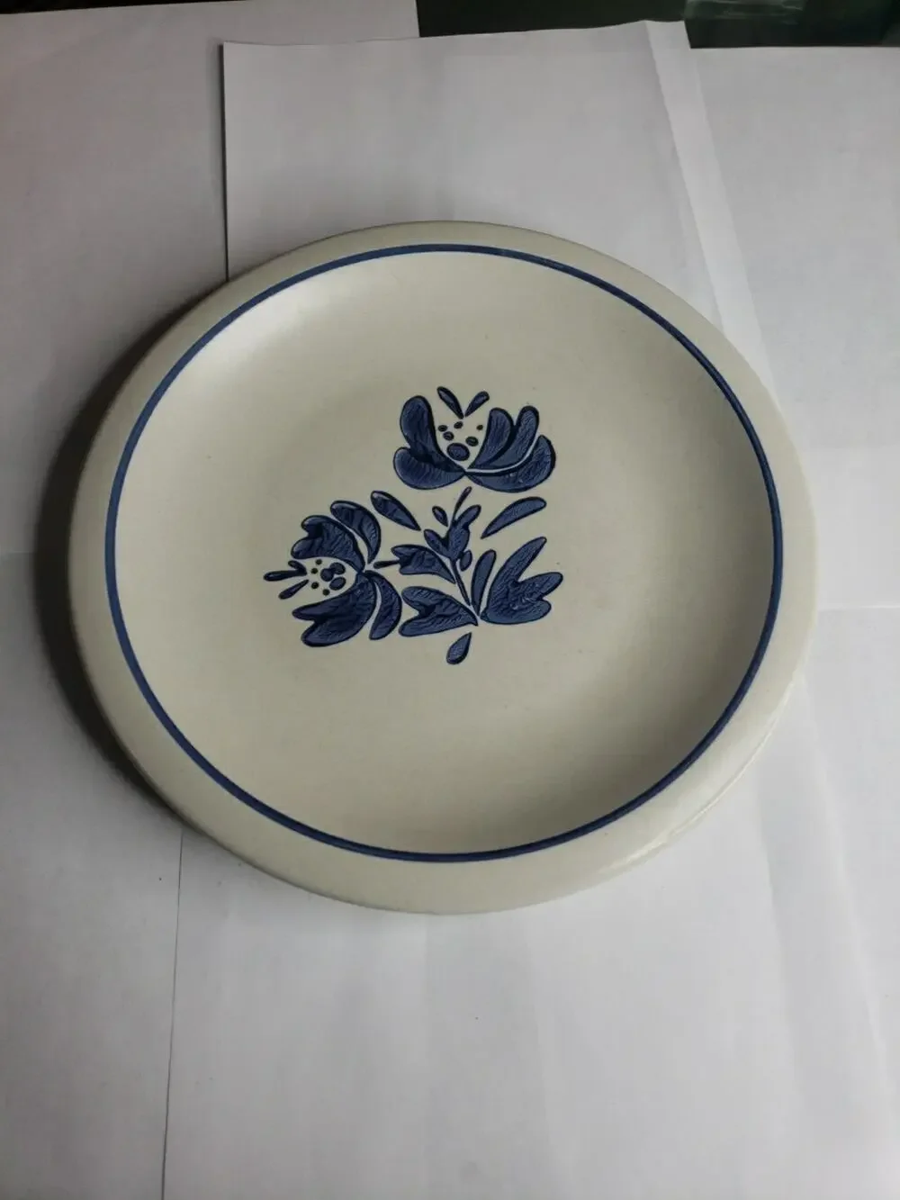 Pfaltzgraff Yorktowne Dinner Plate Plates Made in USA 10 1/4